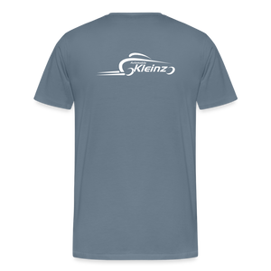 KLEINZ AUTOMOBILE GT SHIRT (WHITE) - Blaugrau