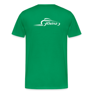 KLEINZ AUTOMOBILE GT SHIRT (WHITE) - Kelly Green