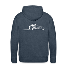 Laden Sie das Bild in den Galerie-Viewer, KLEINZ AUTOMOBILE HOODIE (men) - Jeansblau