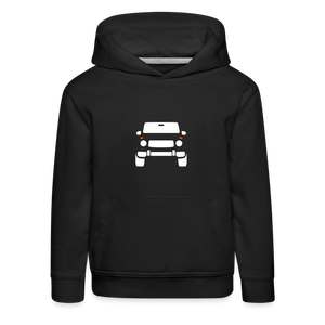KLEINZ PERFORMANCE CHILD HOODIE - Schwarz