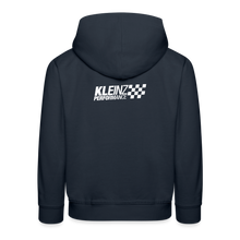 Laden Sie das Bild in den Galerie-Viewer, KLEINZ PERFORMANCE CHILD HOODIE - Navy