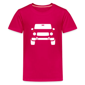 KLEINZ PERFORMANCE TEEN SHIRT - dunkles Pink