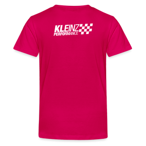 KLEINZ PERFORMANCE TEEN SHIRT - dunkles Pink