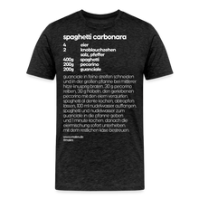 Laden Sie das Bild in den Galerie-Viewer, REZEPT SHIRT: CARBONARA - Anthrazit
