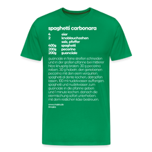 Laden Sie das Bild in den Galerie-Viewer, REZEPT SHIRT: CARBONARA - Kelly Green